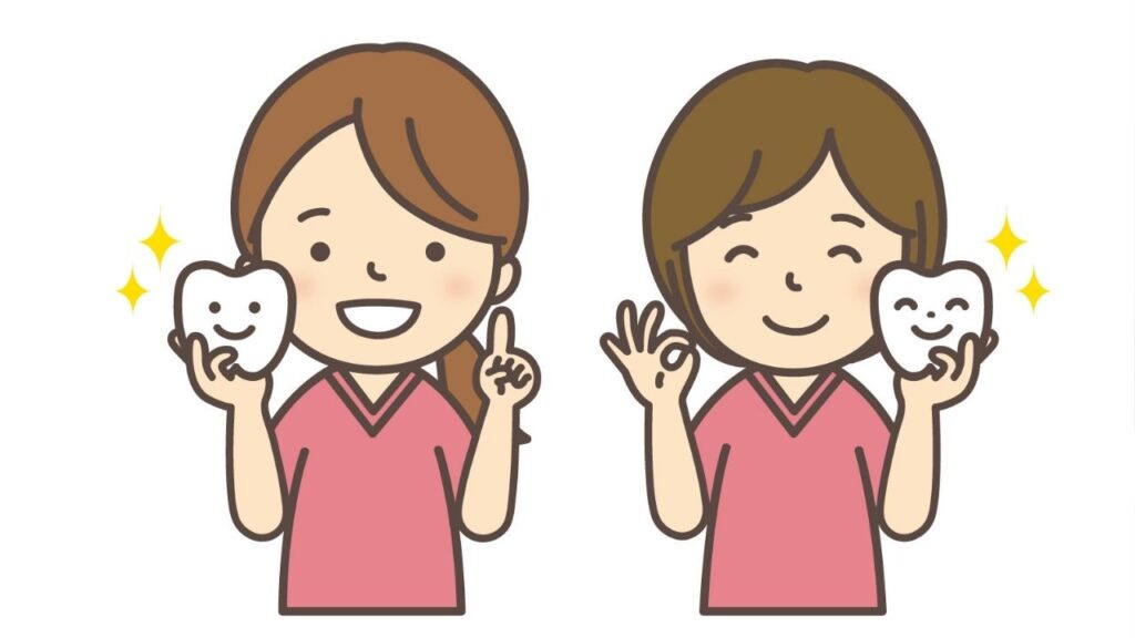 歯科スタッフのイメージイラスト